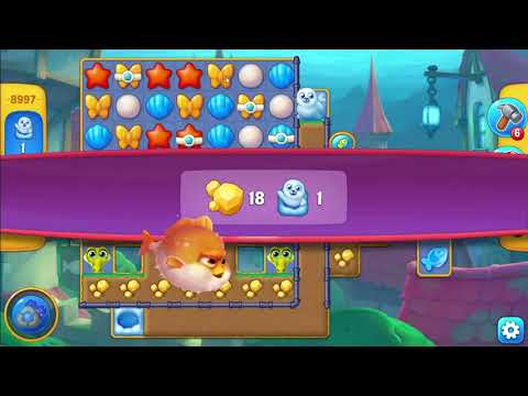 FISHDOM:  Level 8997 Hard level  No boosters.