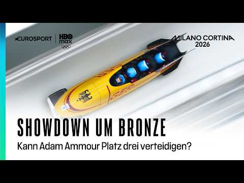 Drama um Bronze! Deutschland vs. Schweiz | Olympia 2026 | Bob Vierer | Männer