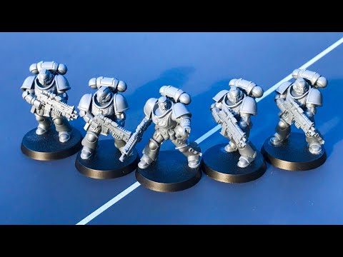 Primaris Space Marine Intercessor Squad B: Model, Build and Tactics Review for WH40K 8th Edition