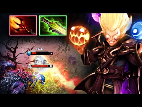 DAGON + ETHEREAL BLADE | EPIC VURTUNE INVOKER INSANE DAMAGE COMBO | Dota 2 Invoker
