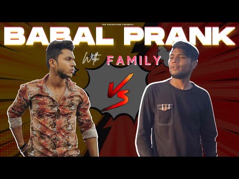 BABAAL PRANK WITH FAMILY || 5 YEARS CELEBRATION OF  @Kaminey Frendzz  || THE PRANKSTERS