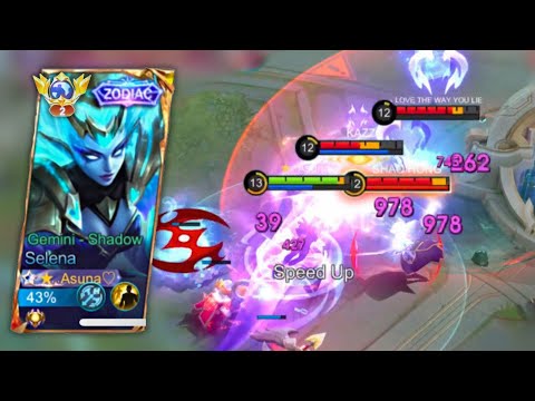 SELENA ZODIAC SKIN GAMEPLAY IN NEW SEASON 36 | SELENA MLBB