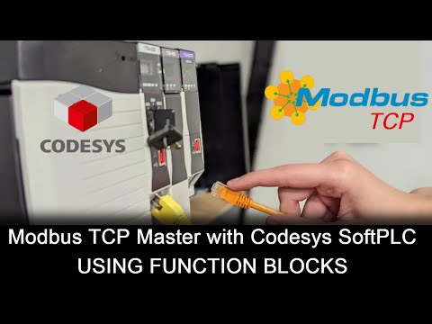 Codesys Modbus TCP Master Configuration Using Function Blocks