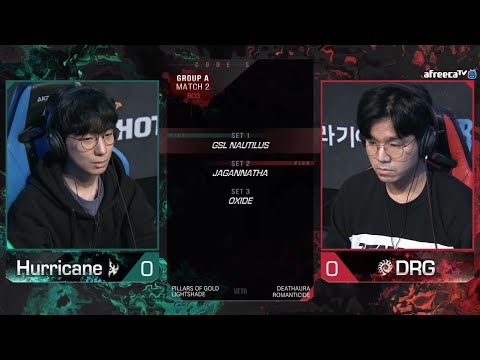 [2021 GSL S1] Ro.16 Group A Match2 Hurricane vs DRG