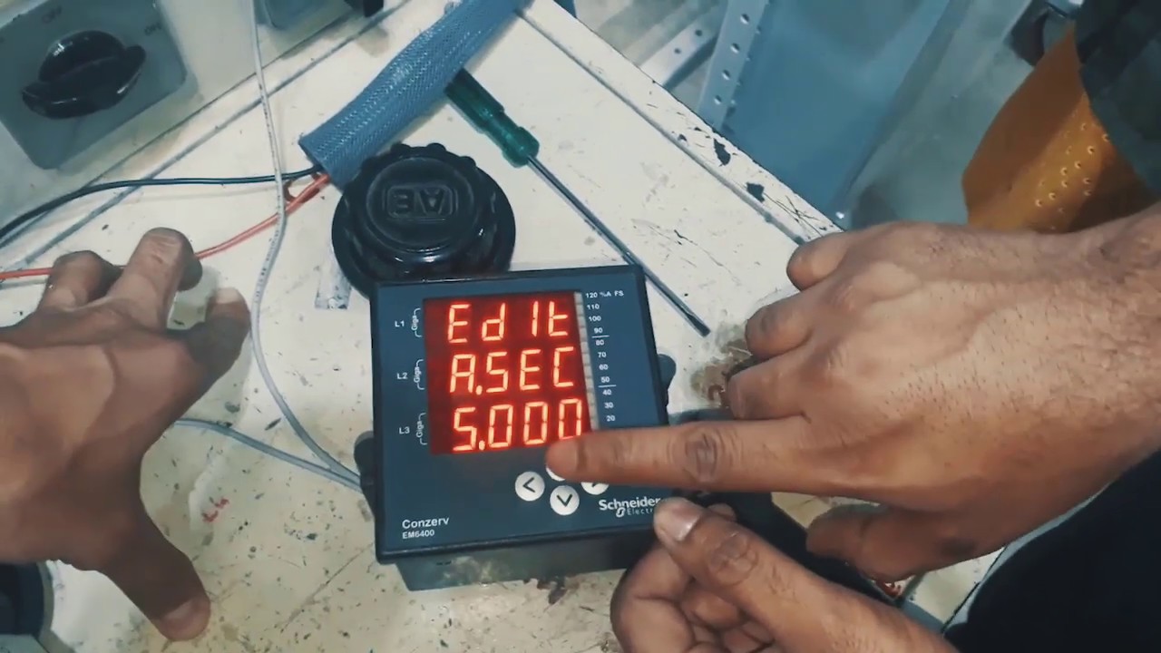 Schneider MFM Meter EM6400