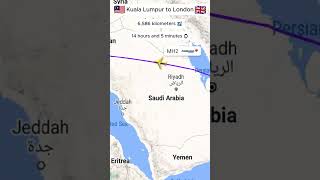 Takeoff to Landing: Explore the Kuala Lumpur to London Flight Virtually