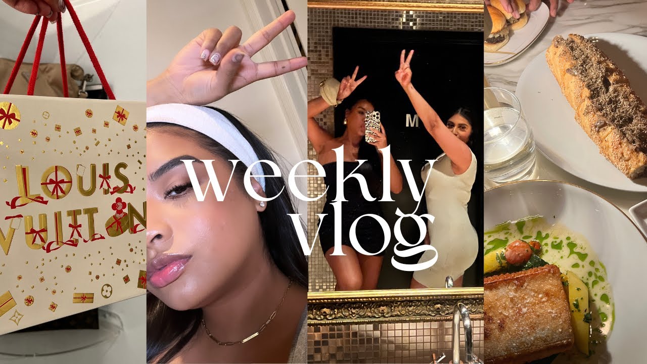 WEEKLY VLOG | NYC + BALLOON MUSEUM, 1ST CHEMICAL PEEL, DATE NIGHT, DESIGNER + ZARA SHOPPING + MORE!