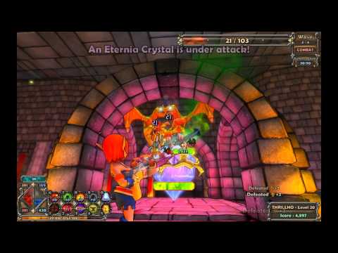 Dungeon Defenders Gameplay 1080p (PC; Also: Apple iPhone iPad iPad2 iPod iOS Android PS3 XBox 360)