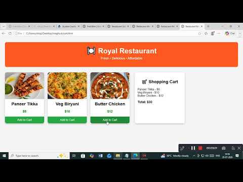 Task Submission - DAS003381 - FreshBite - Online Food Ordering