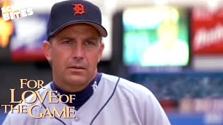 For Love Of The Game:  &quot;What&#39;s he looking at?&quot; epic baseball scene (ft. Billy; Kevin Costner)