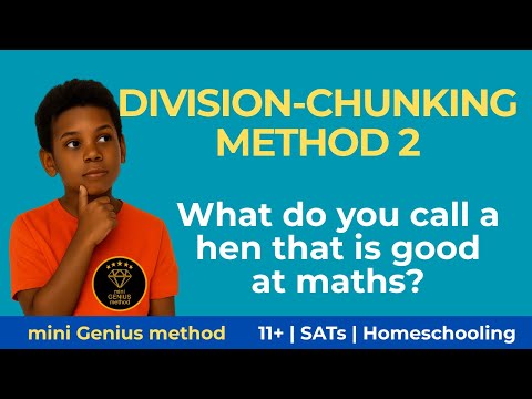 Times Tables Chunking Method For Division