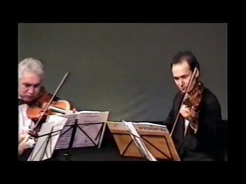 P. HINDEMITH - STRING QUARTET No.6, Es dur [Patras Quartet, ex-Kazakh SQ] 9/12/1995