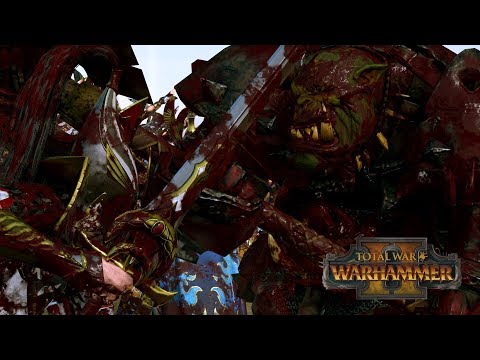 IS GRIMGOR COMPETITIVE? - Greenskins vs High Elves // Total War: Warhammer II Online Battle