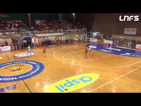 Paradas de Gus Aspil Vidal Ribera Navarra - FC Barcelona Lassa. J1, 1Div. LNFS