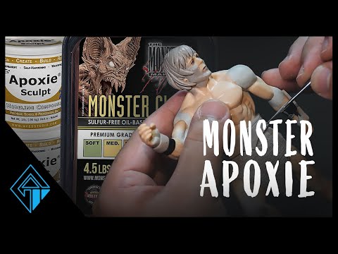 🔷 How to make you own AIR DRY CLAY with Monster Clay and Apoxie Sculpt | Best DIY CLAY ever made