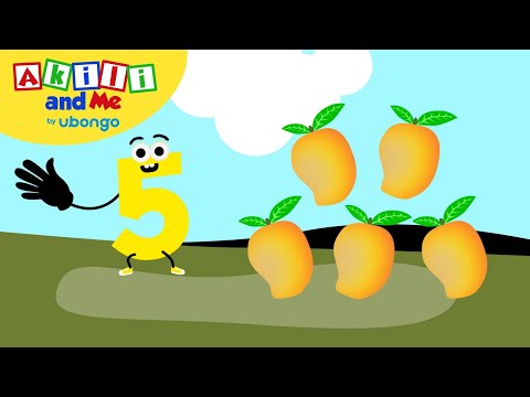 Hesabu Matunda! | Jifunze Kuhesabu na Akili and Me | Katuni za Elimu kwa Watoto