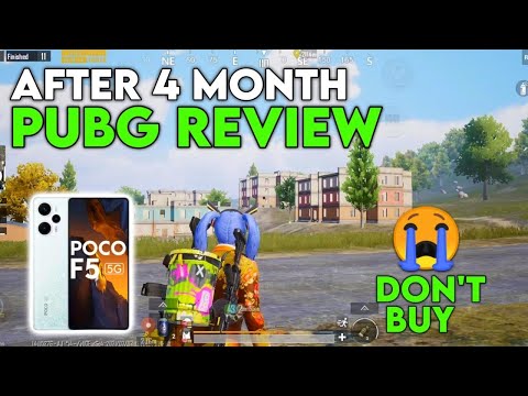 POCO F5 After 4 Months PUBG Review | Don't Buy ? | POCO F5 PUBG Test |
