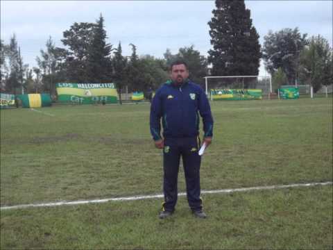 Nota Al Técnico De La Categoría 2002 Del Fútbol Infantil de AFA Eduardo Vega