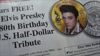 FREE Elvis Presley Half Dollar Coin - would YOU get this coin or not?