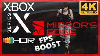 [4K/HDR] Mirror's Edge / Xbox Series X Gameplay / FPS Boost 60fps !