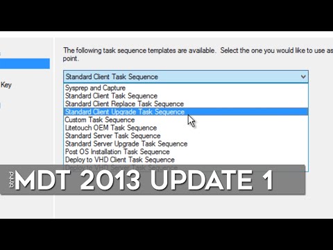 Upgrade to Windows 10 Using MDT 2013 Update 1