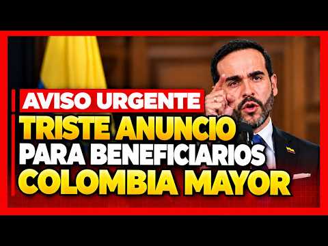 💥¡TERRIBLE NOTICIA ADULTOS MAYORES💥PAGOS DE COLOMBIA MAYOR EN RIESGO? PRESUPUESTO GENERAL
