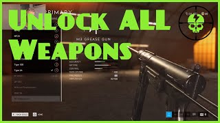 Battlefield 5 How to Unlock ANY Weapon