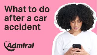 What to do after a car accident | Admiral UK