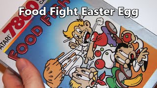 Food Fight Easter Egg (Atari 7800) The No Swear Gamer