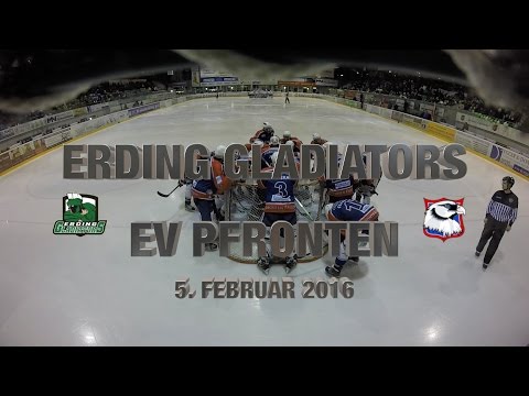 Erding Gladiators versus Pfronten Falcons Recap - 5. Februar 2016