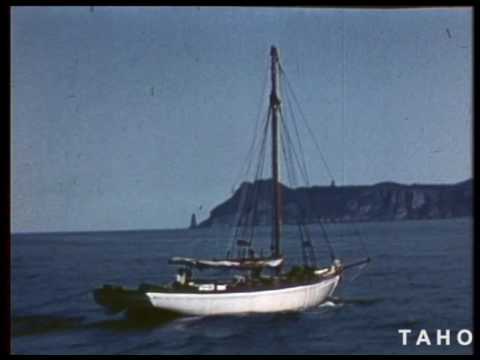 Cover image for Film - Crayfishing in Tasmania - a trip in a professional cray boat - boat slip yards of period - fishing methods - scenes of coastline - Triabunna unloading etc.  Sponsored by Premier's Department