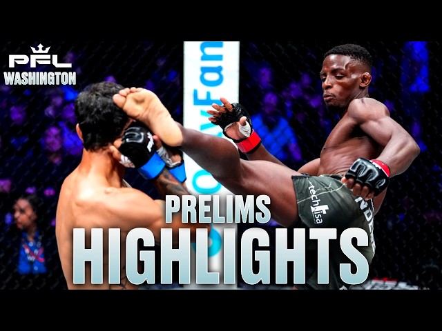 PFL Washington Prelims Highlights | Meredith, Ndebele & Bradford Win