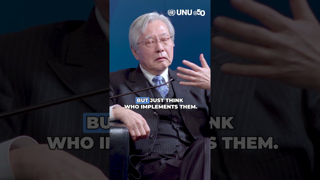 The Role of #UN Member States – Tadamichi Yamamoto | #UNUConversationSeries #Shorts