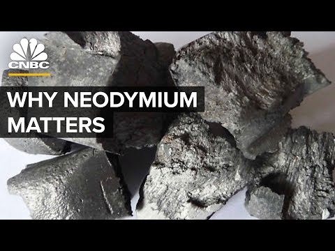 Neodymium Is In Demand And China Controls Its Supply