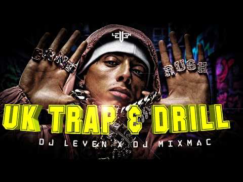 UK TRAP & DRILL MIX(Visualizer)-DJ LEVEN X DJ MIXMAC #trap #drill #hiphop