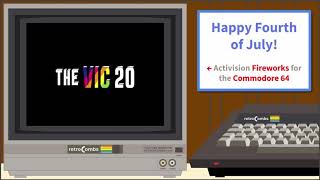 🎆 Happy Fourth of July! Celebrate on a Commodore 64 like it's the 80s.