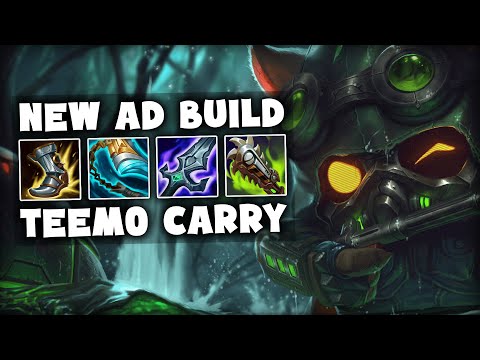 THIS NEW AD TEEMO BUILD IS SO GOOD! League of Legends Preseason 12