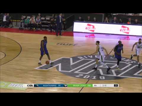 Marcus Lewis CEBL 18-19 single game highlight