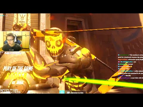 Necros Fastest Genji God - POTG! [ Overwatch Season 30 Top 500 ]