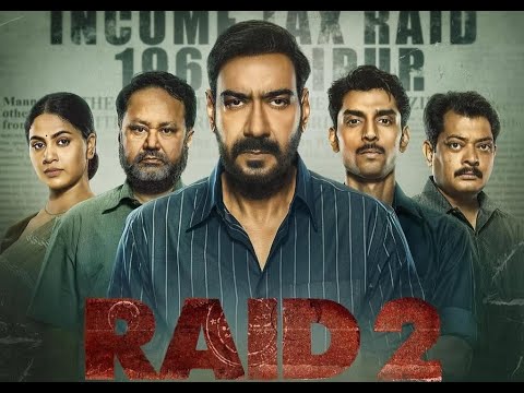 RAID 2 Full Movie | Ajay Devgn | Riteish Deshmukh  Hindi Action Movies 2025