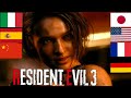 Resident Evil 3 Remake Multi Language Mikhail Jill Carlos EN JP FR DE IT ES CH