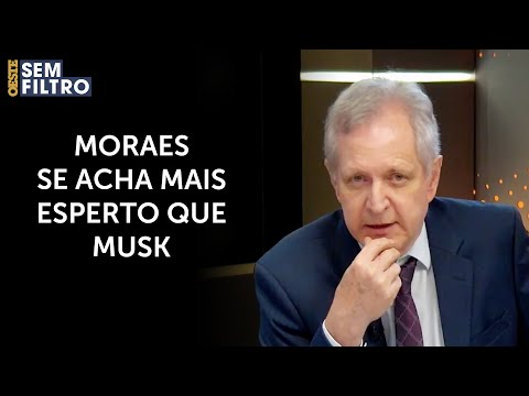  ‘MORAES NÃO SABE RECUAR, ELE SÓ ATACA. E ESTÁ SENDO VÍTIMA DESSA COMPULSÃO’
