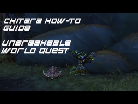 Chitara Pet Battle - Unbreakable World Quest - World of Warcraft: BFA