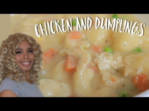 CHICKEN AND DUMPLINGS | Easy Recipe (NEW)