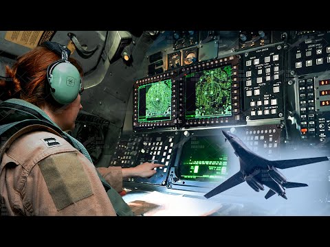 Inside Super Complex Cockpit of Most Feared US Bomber : B-1 Lancer Battle Station