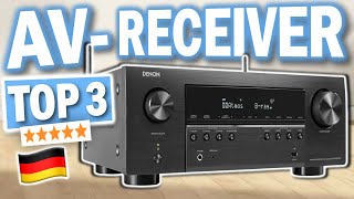 AV RECEIVER kaufen: Top 3 AV Receiver 2025 im Vergleich!