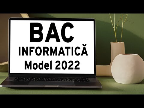 [Rezolvare] BAC Informatica 2022 - Subiect Model Mate Info