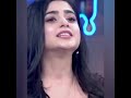 Pakistani Actress Beautiful Song Singing