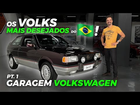 OS VOLKEIRO PIRA! Garagem Volkswagen reúne os mais IMPORTANTES clássicos da história da VW no Brasil