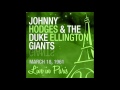 Johnny Hodges, The Duke Ellington Giants - Mood Indigo / In My Solitude (Live March 18, 1961)